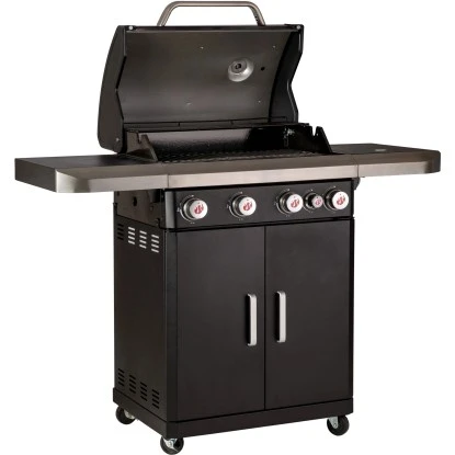 Landmann Gasgrill Rexon PTS 4.1 Mit 4 Brennern & Zusätzlichem Seitenbrenner 2 Landmann Gasgrill Rexon PTS 4.1 Mit 4 Brennern & Zusätzlichem Seitenbrenner – Bild 2