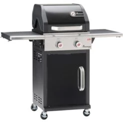 Landmann Gasgrill Triton PTS 2.0 Mit 2 Brennern Schwarz