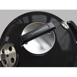 Landmann Holzkohle-Kugelgrill Black Pearl Schwarz -Grill und Flamme 000810313426 937270 4327 3