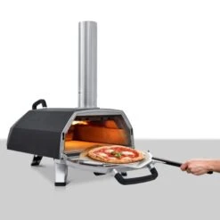 Ooni Pizzaofen Karu 16 Multi-Brennstoff Outdoor Edelstahl/Schwarz -Grill und Flamme 060568345451 11029300 A 05