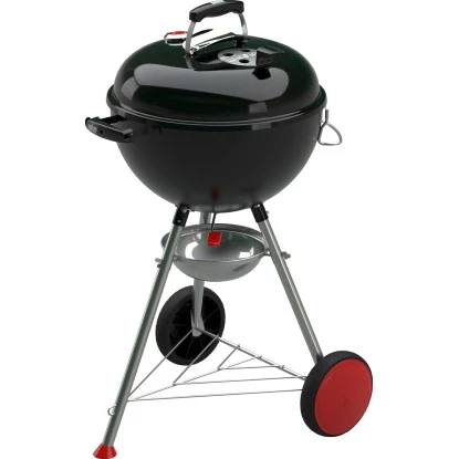 Weber Holzkohle-Kugelgrill Kettle Plus Ø 47 Cm Schwarz-Rot 1 Weber Holzkohle-Kugelgrill Kettle Plus Ø 47 Cm Schwarz-Rot