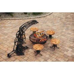 Ferrum Art Design Feuerstelle Industrie Blank 15 Ferrum Art Design Feuerstelle Industrie Blank -Grill und Flamme 1310143 4