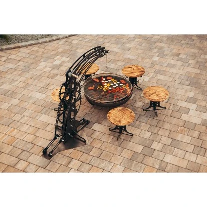 Ferrum Art Design Feuerstelle Industrie Blank 7 Ferrum Art Design Feuerstelle Industrie Blank – Bild 7