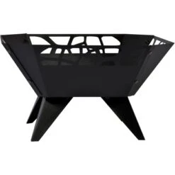 Dobar Design-Feuerschale Viereckig -Grill und Flamme 157987 4637 3