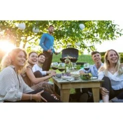 Napoleon Gasgrill TravelQ TQ285 Mit 2 Brennern & Klappbarem Wagen Schwarz -Grill und Flamme 1 1104 TQ285X 03 Lifestyle