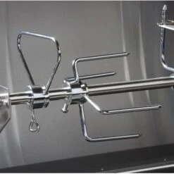 Tepro Gasgrill Columbus Für Spanferkel Inkl. Motor Edelstahl Mit 2 Brennern -Grill und Flamme 2083137 2400 columbus 26