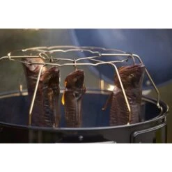 Rösle Holzkohlegrill Smoker No.1 F50-S Schwarz 2 X Ø 50 Cm -Grill und Flamme 2259 rs3009 roesle 4986lrg