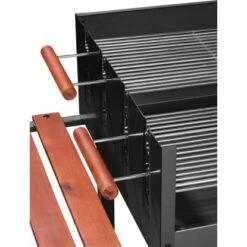 Jamestown Holzkohle-Grillwagen Ben XL 8 Jamestown Holzkohle-Grillwagen Ben XL -Grill und Flamme 24798898 CU01 270815 RET01