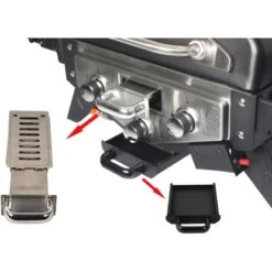 El Fuego Tischgasgrill Smoker Medison 2 Brenner Silber 17 El Fuego Tischgasgrill Smoker Medison 2 Brenner Silber -Grill und Flamme 27873 2240 medisonsilber 7