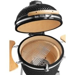 Buschbeck Keramik-Ofen Kamado Schwarz -Grill und Flamme 294942 4224 3