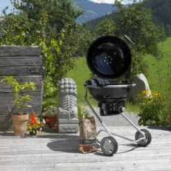 Rösle Holzkohle-Kugelgrill No.1 AIR F60 Mit AIR-Control-System Ø 60 Cm -Grill und Flamme 2 felixcf068879 o grifflrg