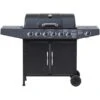 El Fuego Gasgrill Dayton 6-Brenner + Seitenbrenner Schwarz Ca. 133 X 97 X 54 Cm