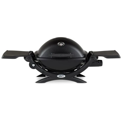 Weber Tisch-Gasgrill Q 1200 Mit 1 Brenner & Deckelthermometer Schwarz 2 Weber Tisch-Gasgrill Q 1200 Mit 1 Brenner & Deckelthermometer Schwarz – Bild 2