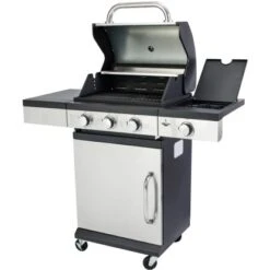 El Fuego Gasgrill San Antonio 3+1 Brenner -Grill und Flamme 356736 AY0584 Detailfoto 7