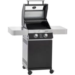 Rösle Gasgrill BBQ-Station Videro G2 Pure Schwarz 50 Mbar