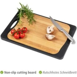 Wenko Schneidebrett Kombi Mit Griff Und Saftrille 33 Cm X 23 Cm Schwarz 14 Wenko Schneidebrett Kombi Mit Griff Und Saftrille 33 Cm X 23 Cm Schwarz -Grill und Flamme 4008838371190 1068 04