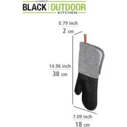 Wenko Topfhandschuhe Ada 2er-Set Silikon-Handflächen Schwarz 14 Wenko Topfhandschuhe Ada 2er-Set Silikon-Handflächen Schwarz -Grill und Flamme 4008838378946 1068 04