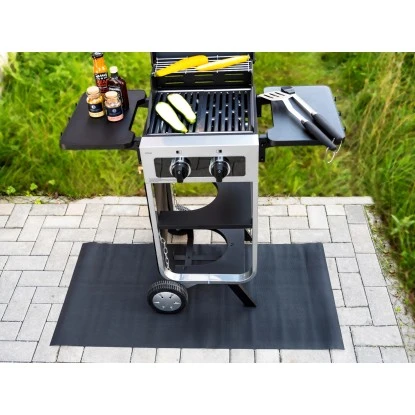 Wenko Spritzschutzmatte Suma 120 Cm X 60 Cm Wasserfest Und Abwischbar Schwarz 6 Wenko Spritzschutzmatte Suma 120 Cm X 60 Cm Wasserfest Und Abwischbar Schwarz – Bild 6