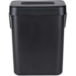 Wenko Abfallsammler Mit Griff Tago Black Outdoor Kitchen 5 L -Grill und Flamme 4008838383353 1068 10