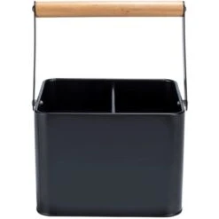 Wenko Utensilienkorb Baco Black Outdoor Kitchen Schwarz -Grill und Flamme 4008838383766 1068 13