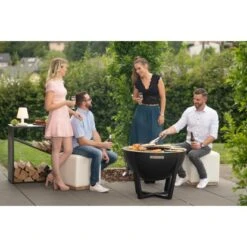 Westmann Premium Grill Feuerstelle Ø 81 Cm X 62 Cm Schwarz 20 Westmann Premium Grill Feuerstelle Ø 81 Cm X 62 Cm Schwarz -Grill und Flamme 4260280773391 1741 AB 03