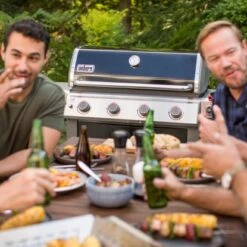 Weber Gasgrill Genesis II E-415 GBS Mit 4 Brennern Schwarz 25 Weber Gasgrill Genesis II E-415 GBS Mit 4 Brennern Schwarz -Grill und Flamme 4474557 AB02