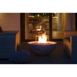 Dobar Outdoor-Feuerschale Mit Gasflamme Lunar Ø 90 Cm Grau 21 Dobar Outdoor-Feuerschale Mit Gasflamme Lunar Ø 90 Cm Grau -Grill und Flamme 4637 lavaofenfeuerstelle 9