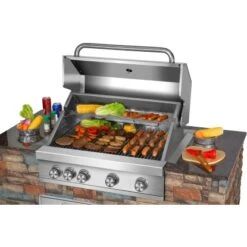 El Fuego Gasgrillküche AY 3000 Built-In Ca.147 Cm X 130 Cm X 68 Cm -Grill und Flamme 474425 2240 8