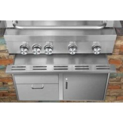 El Fuego Gasgrillküche AY 3000 Built-In Ca.147 Cm X 130 Cm X 68 Cm -Grill und Flamme 474425 2240 9