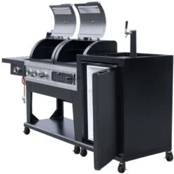 El Fuego Kombigrill 3 In 1 Mit Bierkühler Und Zapfanlage -Grill und Flamme 544649 2240 07