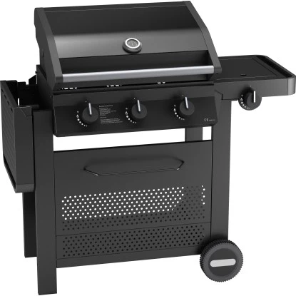 Gasgrill Vancouver Mit 3 Brennern Und Seitenkocher 5 Gasgrill Vancouver Mit 3 Brennern Und Seitenkocher – Bild 5