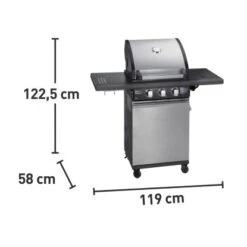 OBI Gasgrill Thunder Bay 2-Brenner Mit Seitenkocher 19 OBI Gasgrill Thunder Bay 2-Brenner Mit Seitenkocher -Grill und Flamme 557044 3299 10