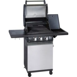 OBI Gasgrill Thunder Bay 2-Brenner Mit Seitenkocher 17 OBI Gasgrill Thunder Bay 2-Brenner Mit Seitenkocher -Grill und Flamme 557044 3299 8