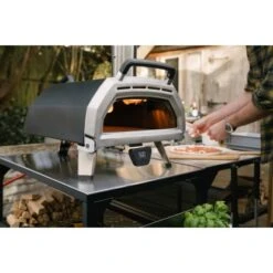 Ooni Pizzaofen Karu 16 Multi-Brennstoff Outdoor Edelstahl/Schwarz -Grill und Flamme 60568345451 11029300 AB 03