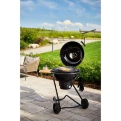 Rösle Kugelgrill No. 1 F60AIR Mit AIR-Control-System Nero Jubiläumsmodell 13 Rösle Kugelgrill No. 1 F60AIR Mit AIR-Control-System Nero Jubiläumsmodell -Grill und Flamme 607770 2259 6