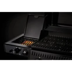Napoleon Gasgrill Legend-365DSIBPK-DE Mit 3 Brennern Und Seitenbrenner Schwarz -Grill und Flamme 629162141521 1104 4