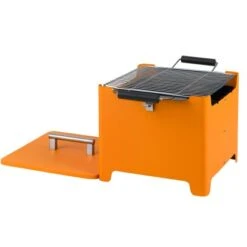 Tepro Holzkohlegrill Chill & Grill Cube Orange 31,5 X 31,5 Cm -Grill und Flamme 660793 2400 Cube 06