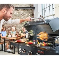 Char-Broil Gasgrill Professional Core B 3 Brenner, Seitenbrenner & TRU-Infrared 23 Char-Broil Gasgrill Professional Core B 3 Brenner, Seitenbrenner & TRU-Infrared -Grill und Flamme 6970057 A01