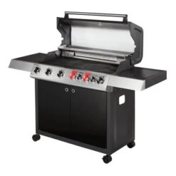 Enders Gasgrill Colorado 6 IK Turbo 6 Brenner, Seiten- & Heckbrenner Schwarz -Grill und Flamme 701724 3795 9