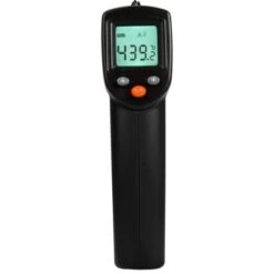 Cozze Infrarot-Thermometer Mit Pistolengriff Inkl. Tasche -Grill und Flamme 708614903407 11025100 S 07