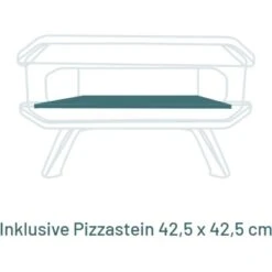 Cozze 17'' Pizzaofen Für Gas Mit Pizzastein 8,0 KW 13 Cozze 17'' Pizzaofen Für Gas Mit Pizzastein 8,0 KW -Grill und Flamme 708614903469 1025100 VM 10