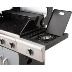 Landmann Gasgrill Triton PTS 4.1 Mit 4 Brennern & Seitenbrenner Silber 9 Landmann Gasgrill Triton PTS 4.1 Mit 4 Brennern & Seitenbrenner Silber -Grill und Flamme 7427 12960 triton pts 41 4