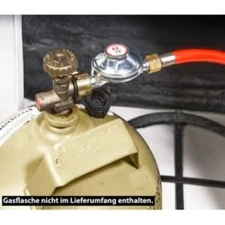 Amare Gas-Feuerstelle Für Den Außenbereich Weiß -Grill und Flamme 765591 4655 11