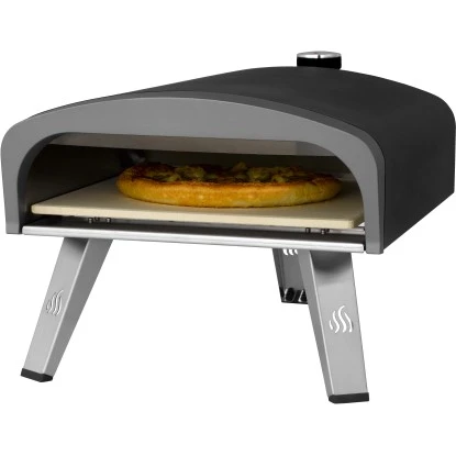 Tepro Gas Pizzaofen Burnsville Schwarz-Edelstahl 1 Tepro Gas Pizzaofen Burnsville Schwarz-Edelstahl