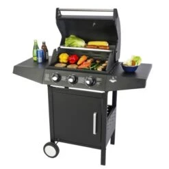El Fuego Gasgrill San Angelo 3 Brenner Ca. 109,6 X 110,5 X 53 Cm -Grill und Flamme 8264103 2240 02