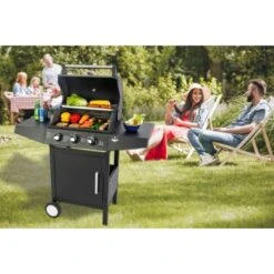 El Fuego Gasgrill San Angelo 3 Brenner Ca. 109,6 X 110,5 X 53 Cm -Grill und Flamme 8264103 2240 Milieufoto 1