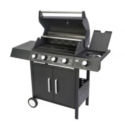 El Fuego Gasgrill San Angelo 4+1 Brenner Ca. 119,5 X 110,5 X 53 Cm -Grill und Flamme 8264111 2240 Detailfoto 10