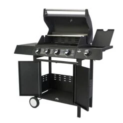 El Fuego Gasgrill San Angelo 4+1 Brenner Ca. 119,5 X 110,5 X 53 Cm -Grill und Flamme 8264111 2240 Detailfoto 9