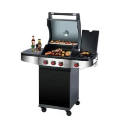 El Fuego Gasgrill Houston 3+1 Ca. 110 X 112 X 56,5 Cm -Grill und Flamme 826417 19