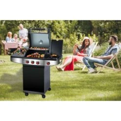 El Fuego Gasgrill Houston 3+1 Ca. 110 X 112 X 56,5 Cm -Grill und Flamme 826417 20